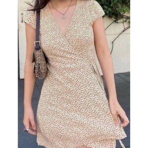 Brandy Melville Robbie Wrap Dress